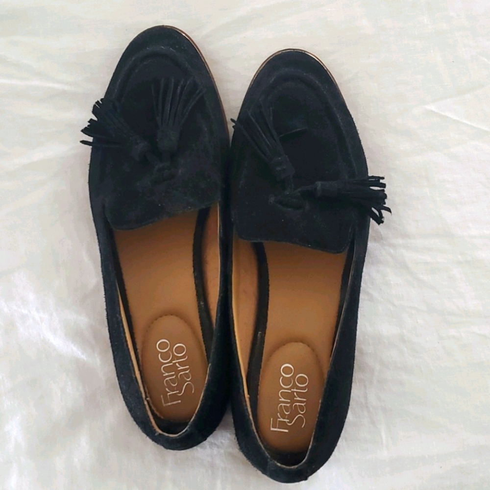 Franco Sarto Black Flats - NEW